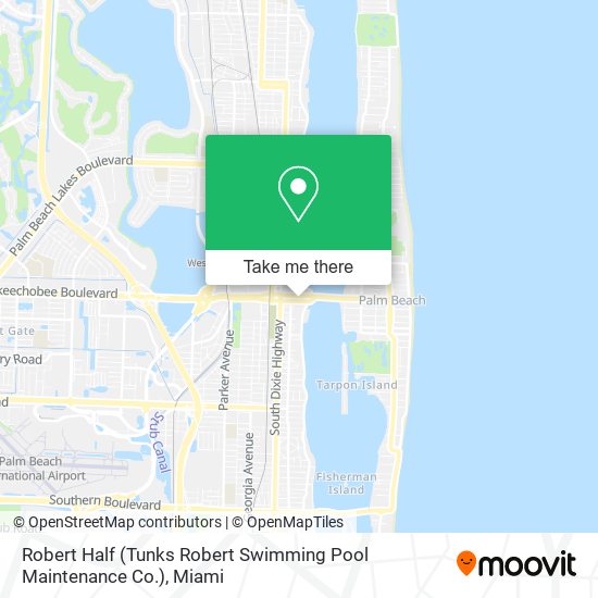 Robert Half (Tunks Robert Swimming Pool Maintenance Co.) map
