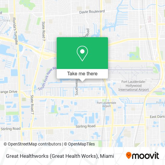 Mapa de Great Healthworks (Great Health Works)