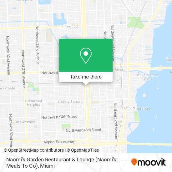 Mapa de Naomi's Garden Restaurant & Lounge (Naomi's Meals To Go)