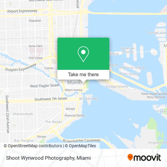 Mapa de Shoot Wynwood Photography
