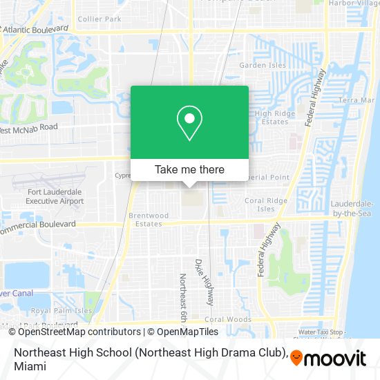 Mapa de Northeast High School (Northeast High Drama Club)