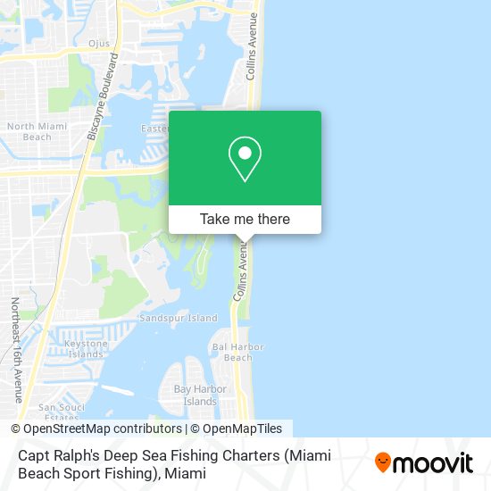 How to get to Capt Ralph's Deep Sea Fishing Charters (Miami Beach Sport  Fishing) by Bus?