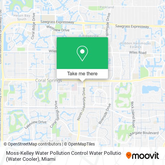 Mapa de Moss-Kelley Water Pollution Control Water Pollutio (Water Cooler)