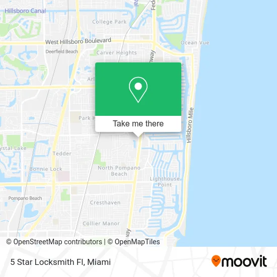 5 Star Locksmith Fl map