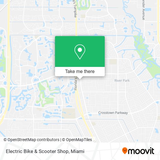 Electric Bike & Scooter Shop map