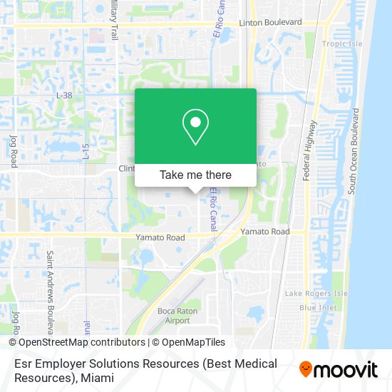 Esr Employer Solutions Resources (Best Medical Resources) map