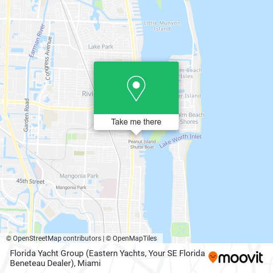 Florida Yacht Group (Eastern Yachts, Your SE Florida Beneteau Dealer) map