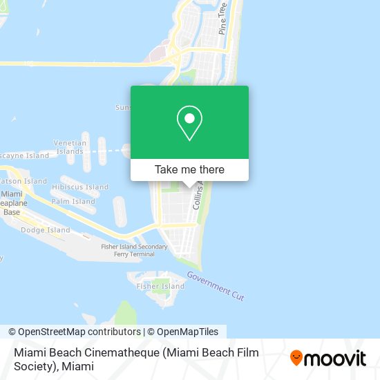 Miami Beach Cinematheque (Miami Beach Film Society) map