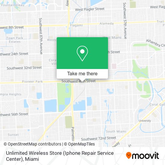 Unlimited Wireless Store (Iphone Repair Service Center) map