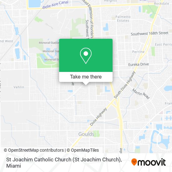 St Joachim Catholic Church map