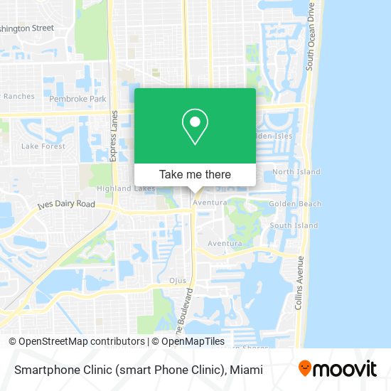 Mapa de Smartphone Clinic (smart Phone Clinic)