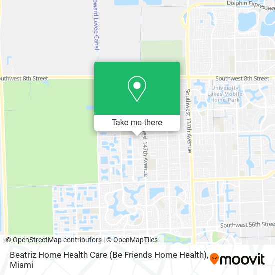 Mapa de Beatriz Home Health Care (Be Friends Home Health)