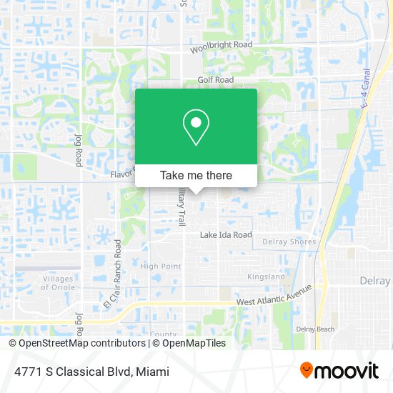 4771 S Classical Blvd map