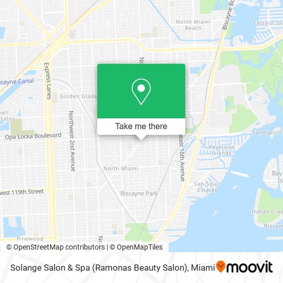 Solange Salon & Spa (Ramonas Beauty Salon) map