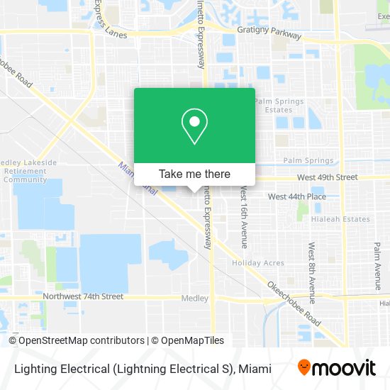 Mapa de Lighting Electrical (Lightning Electrical S)