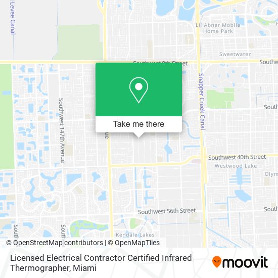 Mapa de Licensed Electrical Contractor Certified Infrared Thermographer