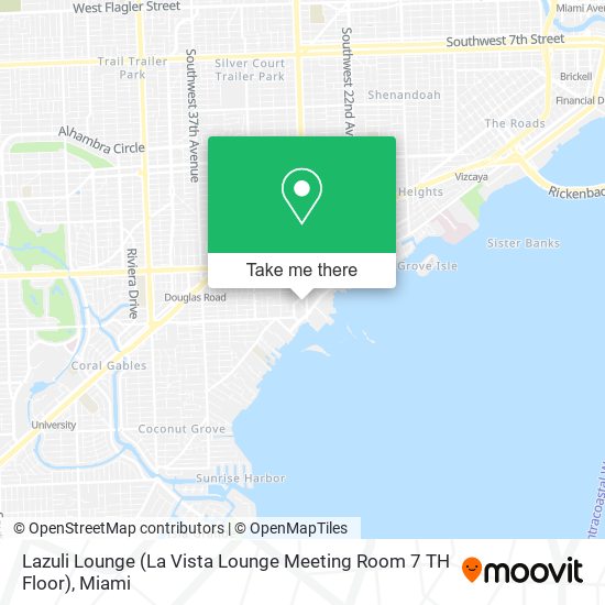 Mapa de Lazuli Lounge (La Vista Lounge Meeting Room 7 TH Floor)