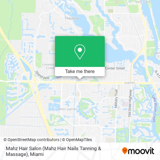 Mahz Hair Salon (Mahz Hair Nails Tanning & Massage) map
