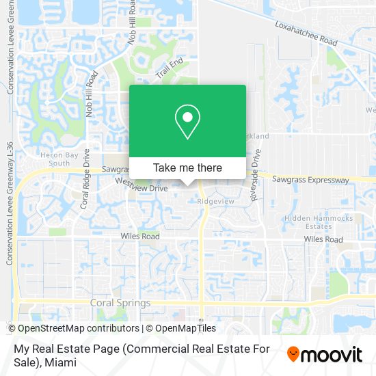 Mapa de My Real Estate Page (Commercial Real Estate For Sale)