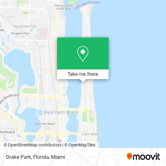 Drake Park, Florida map