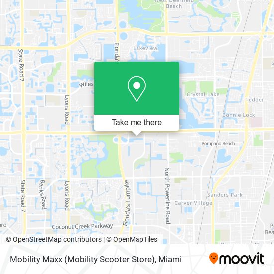 Mapa de Mobility Maxx (Mobility Scooter Store)