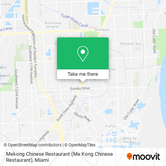 Mapa de Mekong Chinese Restaurant (Me Kong Chinese Restaurant)