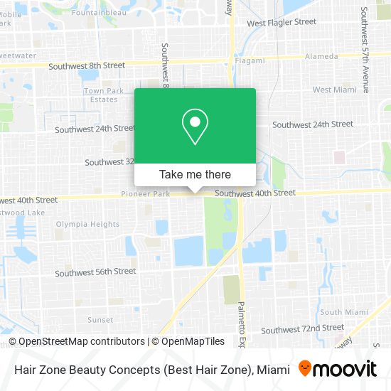 Hair Zone Beauty Concepts (Best Hair Zone) map