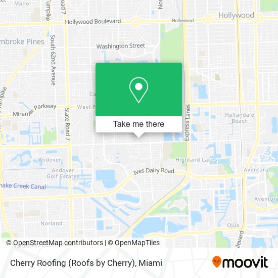 Cherry Roofing (Roofs by Cherry) map