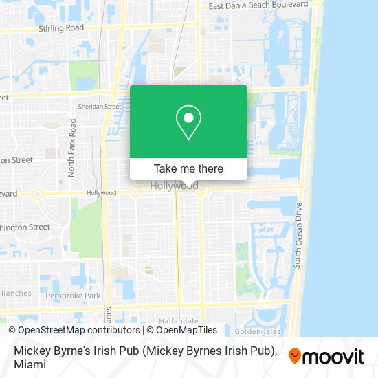 Mickey Byrne's Irish Pub (Mickey Byrnes Irish Pub) map