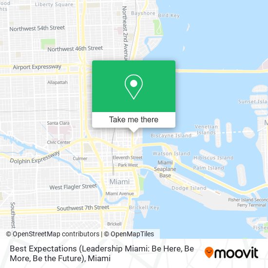 Mapa de Best Expectations (Leadership Miami: Be Here, Be More, Be the Future)