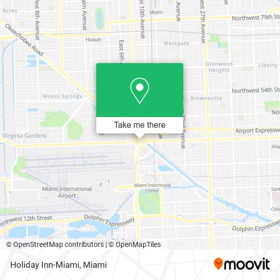 Mapa de Holiday Inn-Miami