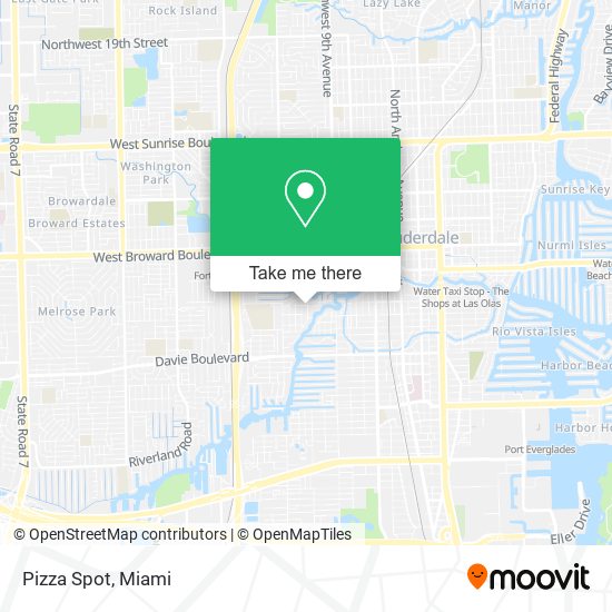Pizza Spot map
