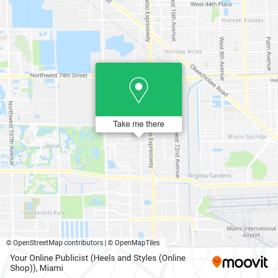 Your Online Publicist (Heels and Styles (Online Shop)) map