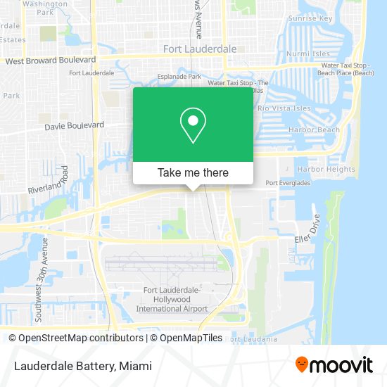 Lauderdale Battery map
