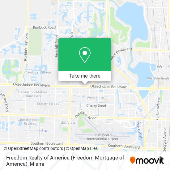 Mapa de Freedom Realty of America