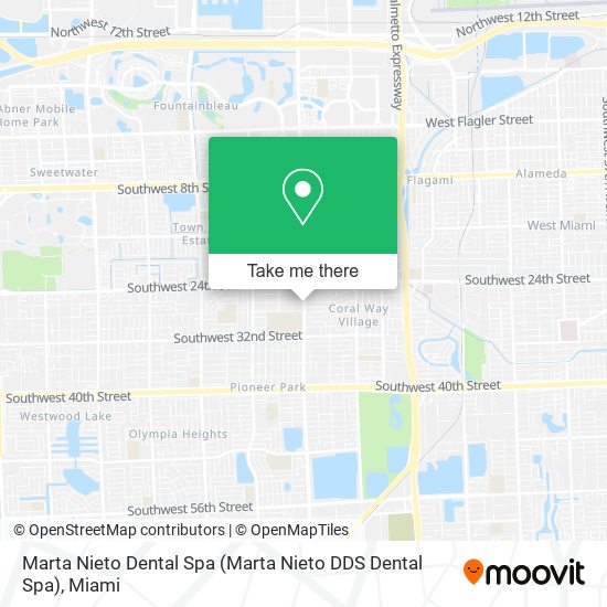 Mapa de Marta Nieto Dental Spa