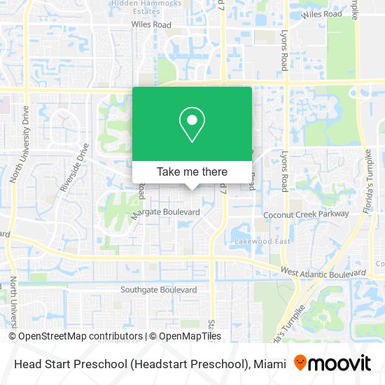 Mapa de Head Start Preschool (Headstart Preschool)