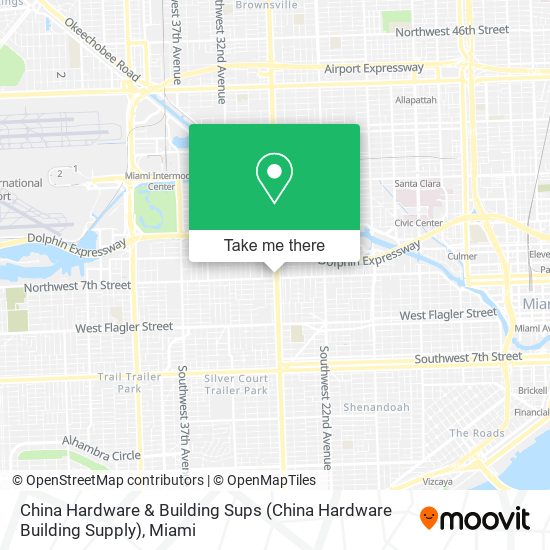 China Hardware & Building Sups map