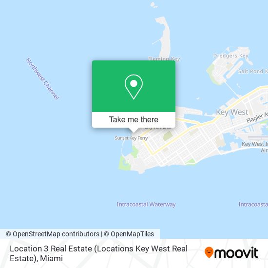 Location 3 Real Estate (Locations Key West Real Estate) map