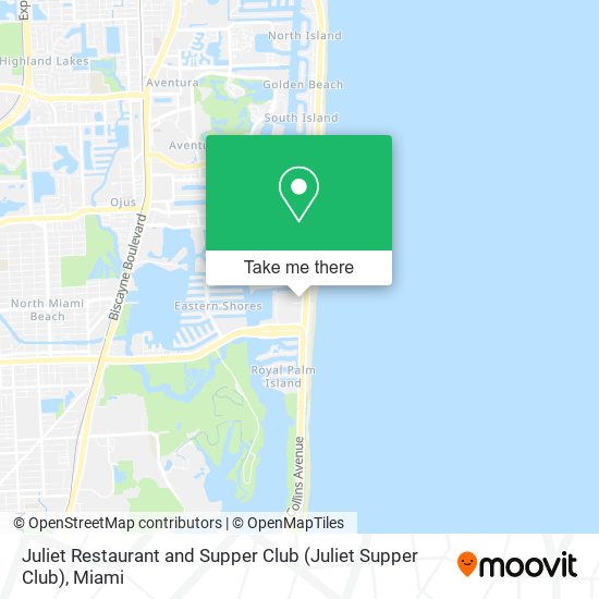 Juliet Restaurant and Supper Club (Juliet Supper Club) map