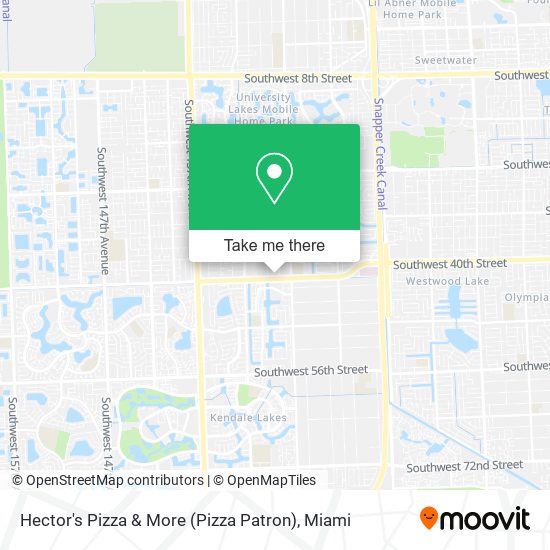 Hector's Pizza & More (Pizza Patron) map