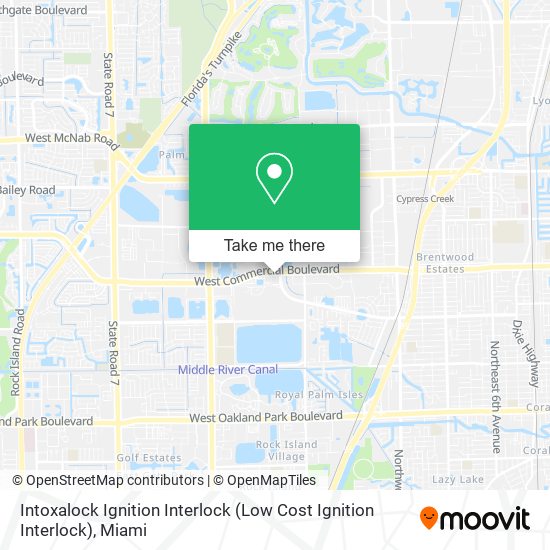 Intoxalock Ignition Interlock (Low Cost Ignition Interlock) map