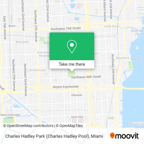 Mapa de Charles Hadley Park (Charles Hadley Pool)