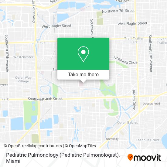 Mapa de Pediatric Pulmonology (Pediatric Pulmonologist)
