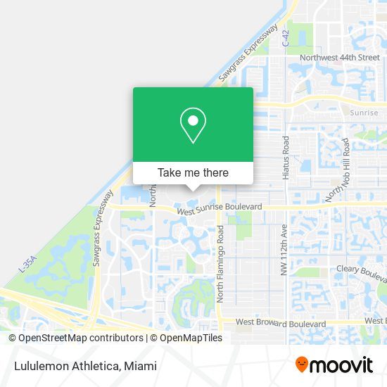 Lululemon Athletica map
