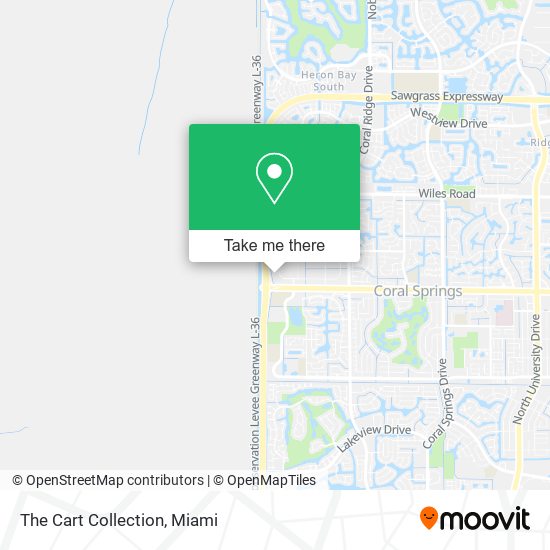 Mapa de The Cart Collection