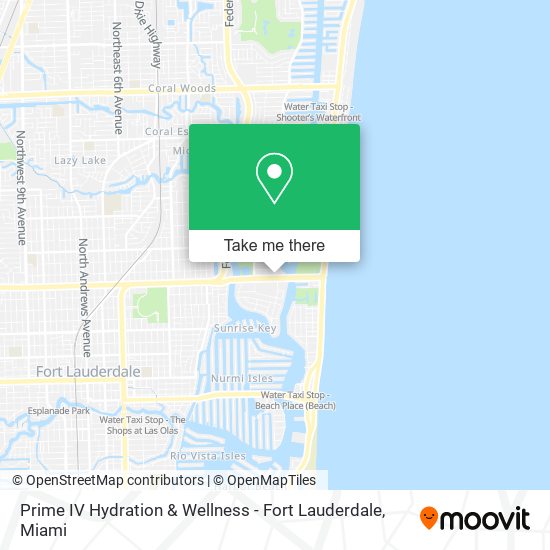 Mapa de Prime IV Hydration & Wellness - Fort Lauderdale