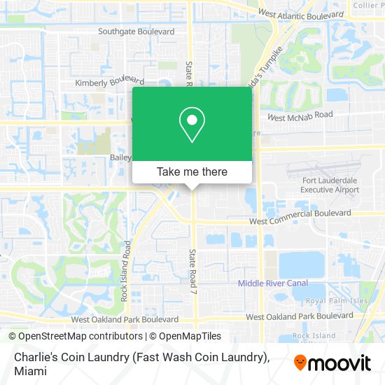 Mapa de Charlie's Coin Laundry (Fast Wash Coin Laundry)