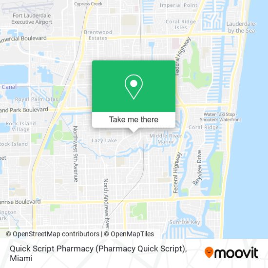 Mapa de Quick Script Pharmacy