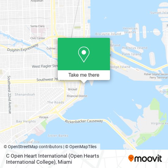 Mapa de C Open Heart International (Open Hearts International College)